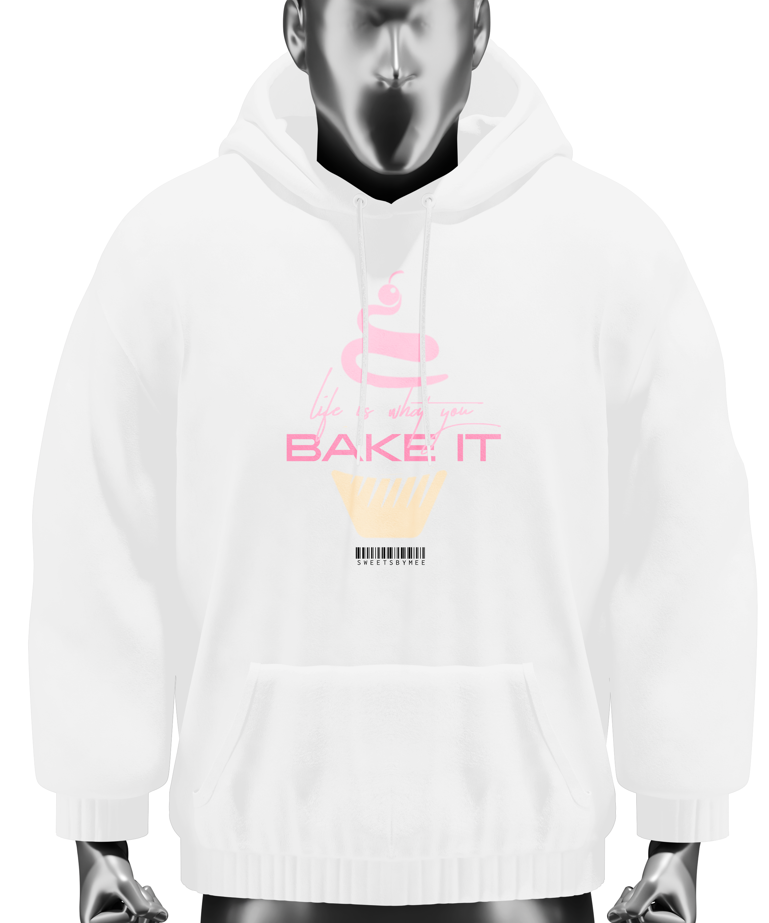 CUPCAKE Life Is What You Bake It UNISEX Hoodie